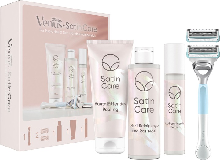 Actual product image Gillette Venus Satin Care Set