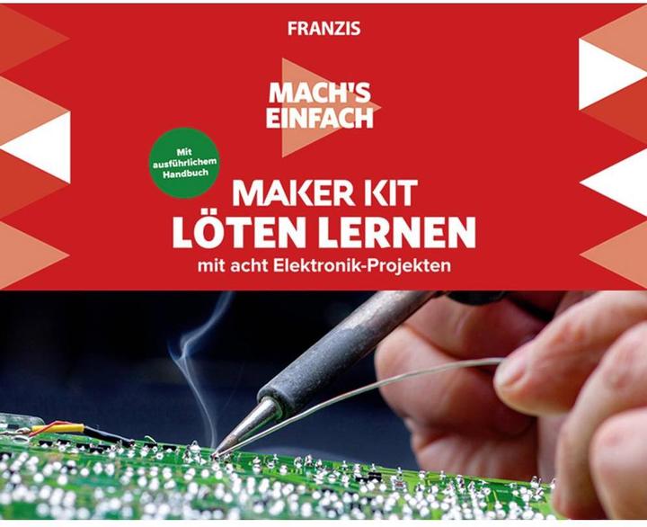 Actual product image Franzis Maker Kit - Make it easy: Learn to solder