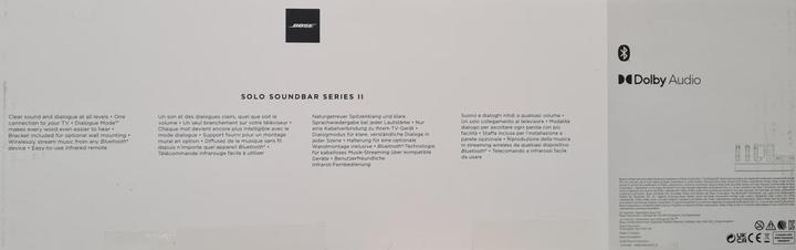 Produktbild Bose Solo Soundbar II (36 W)