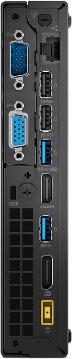 Actual product image Lenovo ThinkCentre M920x Tiny (512 GB, 16 GB, Intel Core i7-8700T, Radeon RX 560)