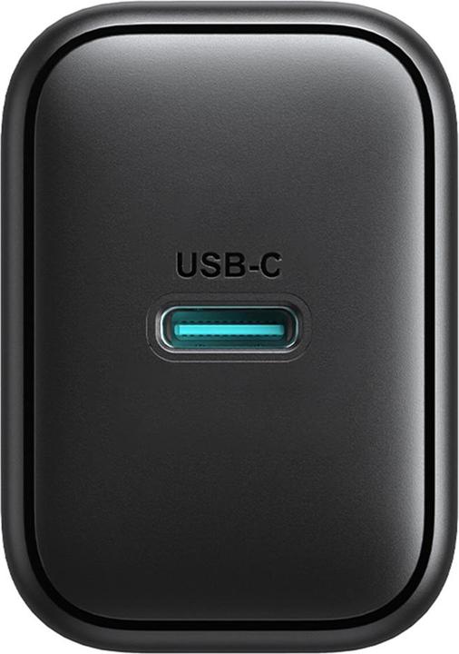 Produktbild Joyroom 25W Single USB-C Charger with 60W C to C Cable, 1m - Black (25 W, 1 Port)