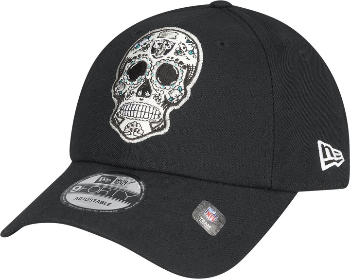 Actual product image New Era 9Forty Snapback Cap - Sugar Skull Las Vegas Raiders (One size)