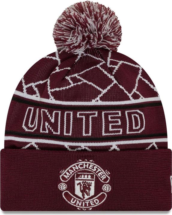 Actual product image New Era Winter Bommel Mütze - SPORT BEANIE Manchester United