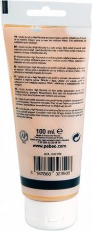 Actual product image Pebeo Studio Acrylics Fine Acrylic (Rich gold, 100 ml)