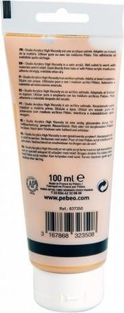 Actual product image Pebeo Studio Acrylics Fine Acrylic (Rich gold, 100 ml)