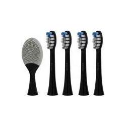 Lovio, Zahnbürstenkopf, LVTB124BK-HM SonicProtect PRO Toothbrush Heads Medium Black