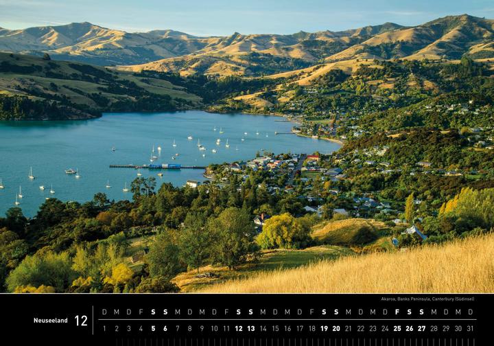 Produktbild Neuseeland Premiumkalender 2026