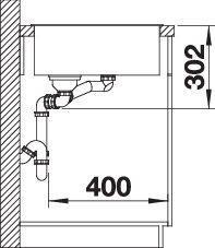Image du produit Blanco Axia Iii 6 S (Evier encastré, 100 cm, 51 cm)