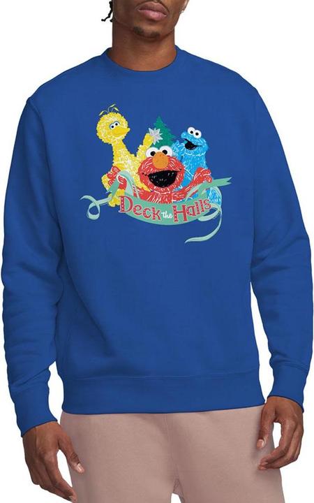 Produktbild Deck The Halls Sweatshirt weihnachtliches Design (L)