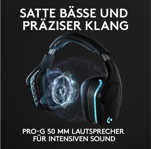 Image du produit Logitech G G935 Son surround sans fil 7.1 LIGHTSYNC pour les jeux - 2,4 GHz - EMEA (Sans fil)