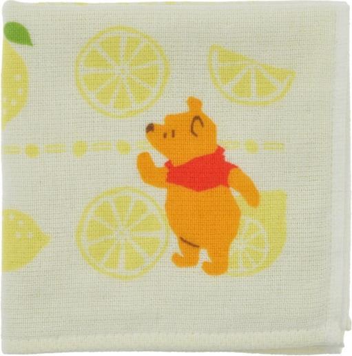 Actual product image Disney Winnie the Pooh mini gauze towel with lemon