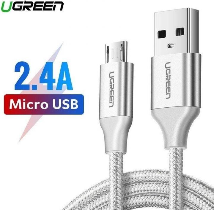 Actual product image Ugreen USB A - Micro USB B (1.50 m, USB 2.0)
