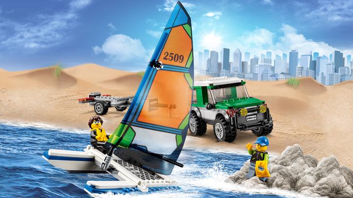 Immagine prodotto LEGO Veicolo fuoristrada con catamarano (60149, LEGO City)