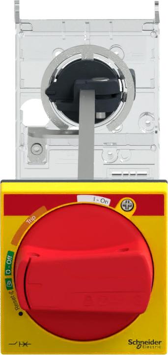 Produktbild Schneider Electric Welle, außen, vorne, rot, IP54