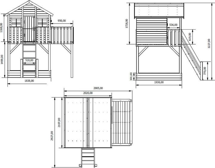 Image du produit Akubi Stelzenhaus 'BIG XL'