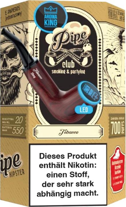 Produktbild Aroma King Pipe Tobacco (Intensives Aroma nach Tabak, Vanille und Rahm)