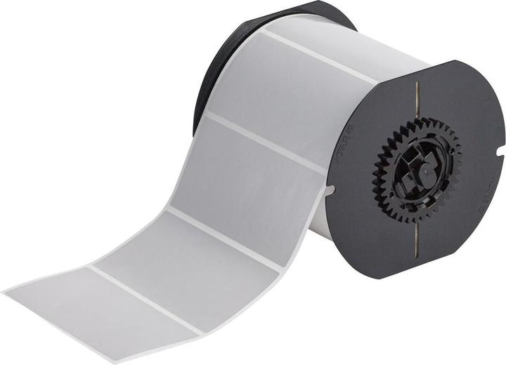 Produktbild Brady B33-55-413, Polyester, Silber, 101.60 x 50.80 mm, permanent (750 E.) (10.16 cm)