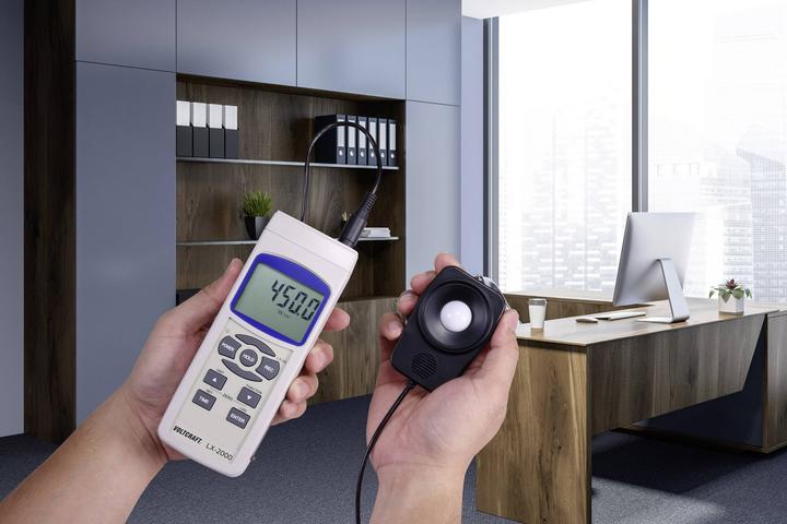 Actual product image Voltcraft Luxmeter LX-2000 with data logger