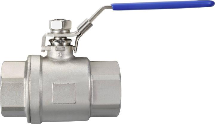 Actual product image Tru Components TC-2PC-DN40-316 TC-12770364 Standard-Kugelhahn Innengewinde: G1 1