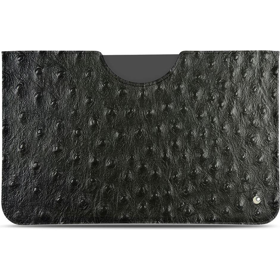 Noreve Lederschutzhülle (iPad 10.2 2019), Tablet Hülle, Schwarz