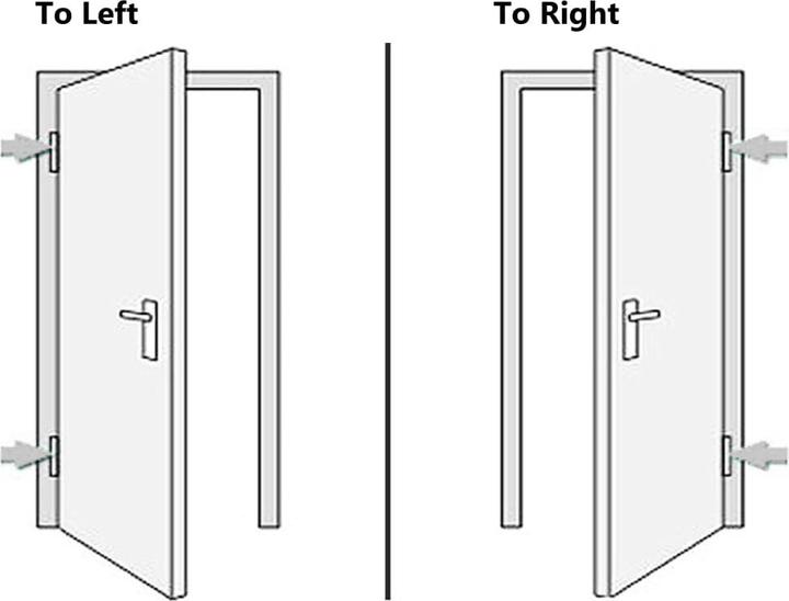 Actual product image Diverse Hardware Front Door White 98x200 cm