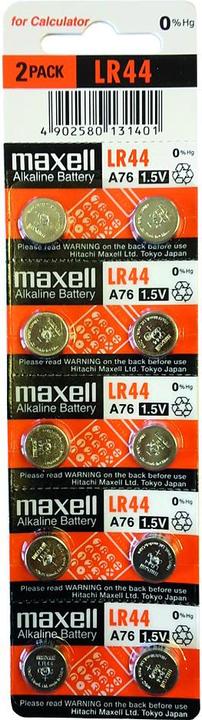 Actual product image Camelion LR54 / AG10 button cells in blister pack of 10 (10 pcs., AG10, 80 mAh)