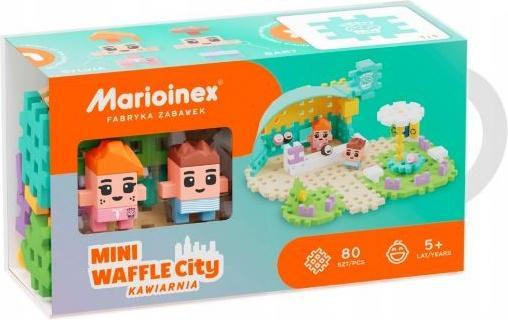Actual product image Marioinex Klocki Mini Waffle 80 kavinės elementų