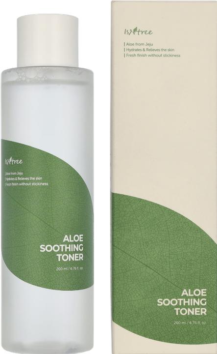 Actual product image Isntree Aloe Soothing Toner 200ml 6.76 fl.oz - Hydrates and Relieves Skin (Face toner, 200 ml)