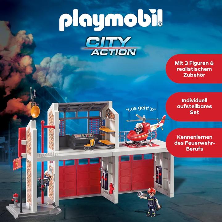 Actual product image Playmobil Large fire station (9462, Playmobil City Action)
