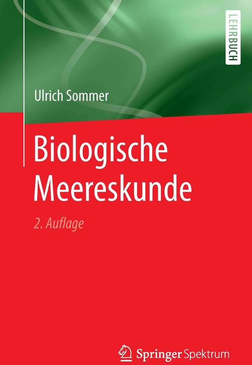 Produktbild Biologische Meereskunde (Deutsch, Ulrich Sommer, 2016)