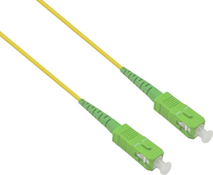 Produktbild Helos LWL Simplex Patchkabel SC/APC-SC/APC G657 9/125µm OS2, 5,0m (5 m)