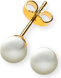 Image du produit Natsumi Schmuck Boucles d'oreilles perle or jaune 18K/750 Ø 5.5-6.0mm (750/18 K Or jaune)