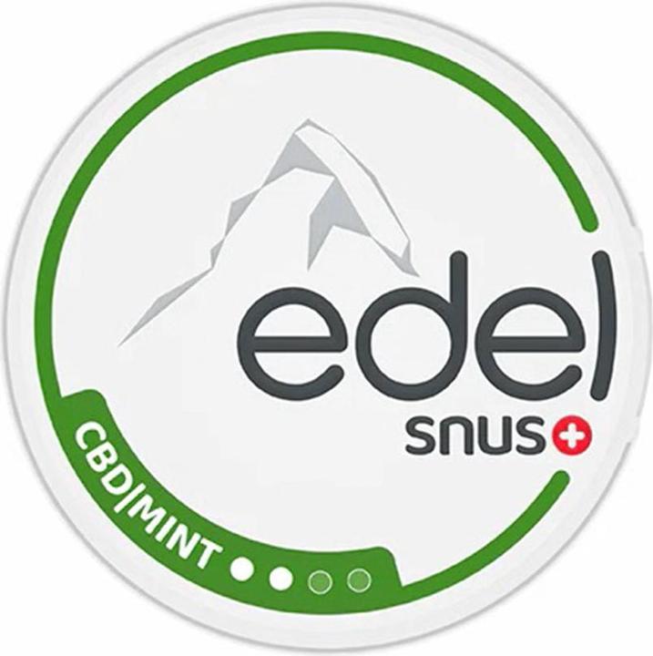 Produktbild Edelweiss CBD Mint (All White Slim) (CBD Snus)