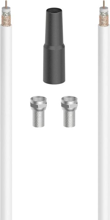 Produktbild Hama SAT-Anschluss-Kit, 100 dB, 10 m (100 dB, Antennenkabel)