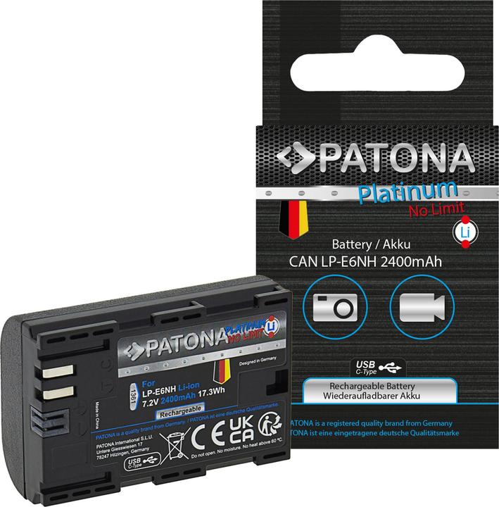 Produktbild Patona Platinum LP-E6NH (Akku)