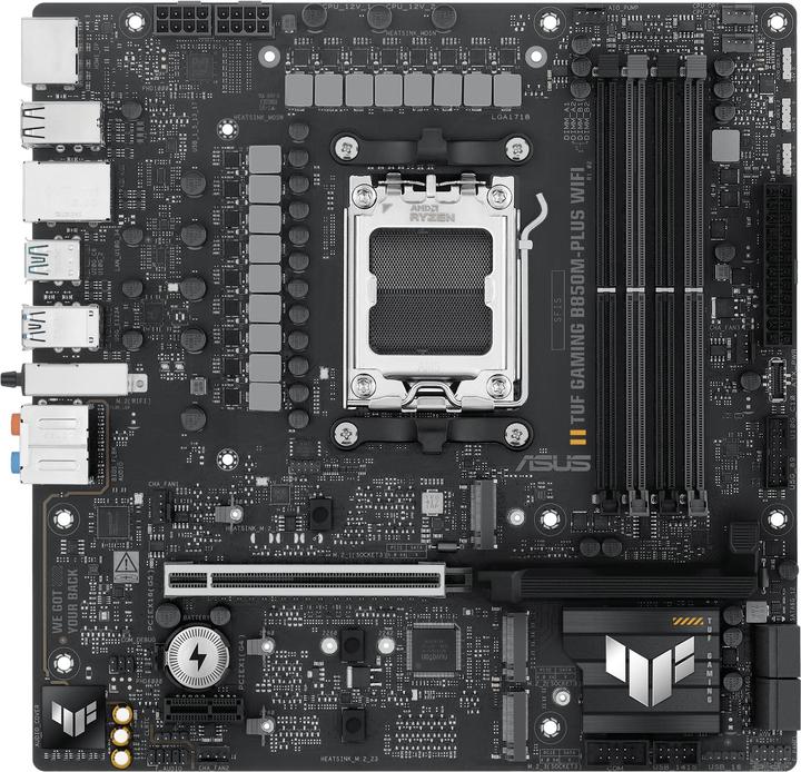 ASUS TUF Gaming B850M-Plus Wifi (AM5, AMD B850, ATX)