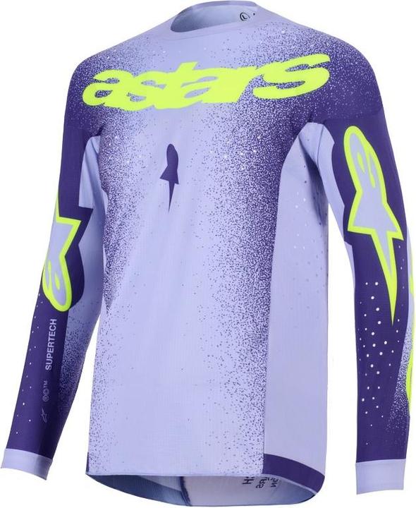 Actual product image Alpinestars Jersey Supertech Scenz Purpl (M)