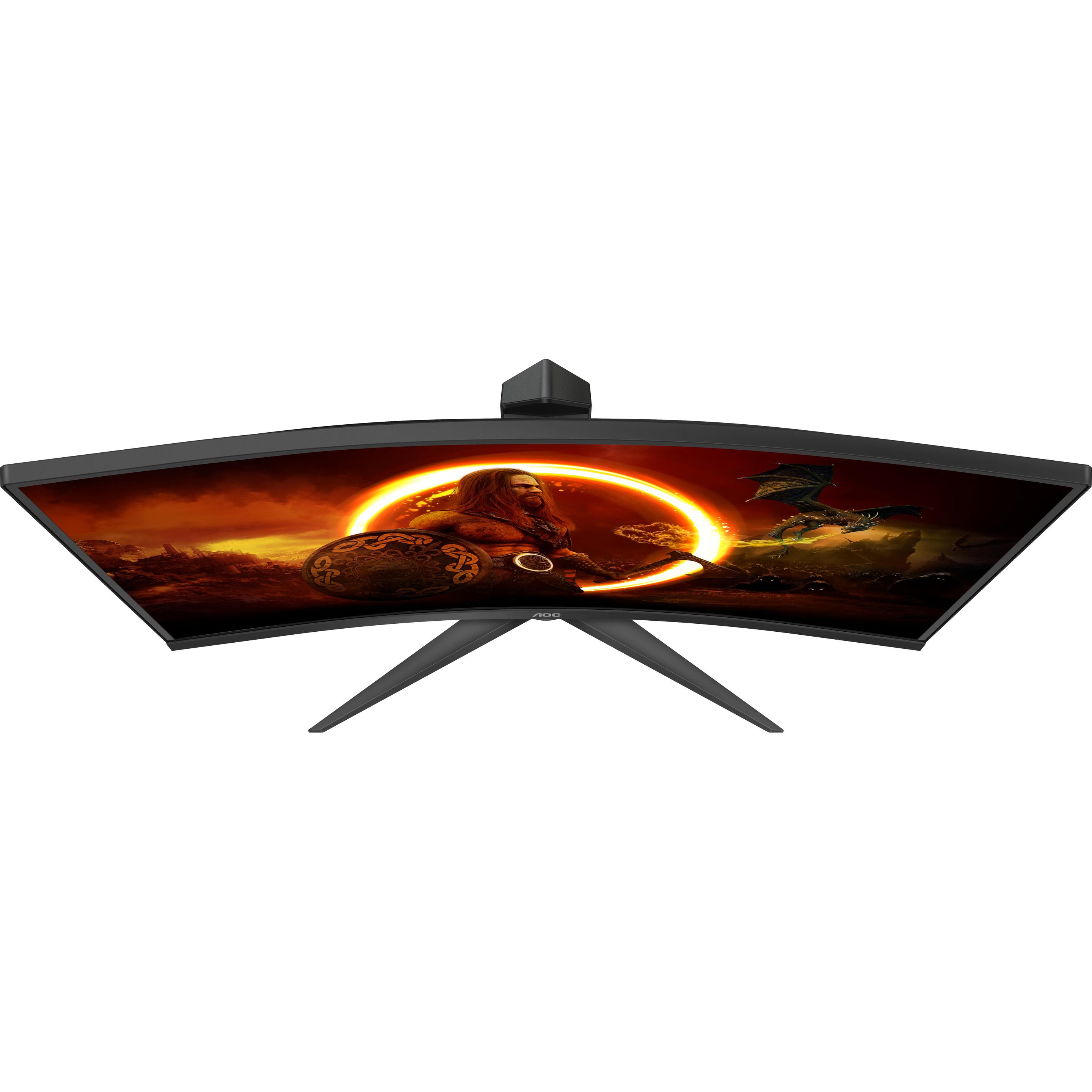 Thumbnail - AOC C27G2Z3 (1920 x 1080 Pixel, 27"), Monitor, Rot, Schwarz