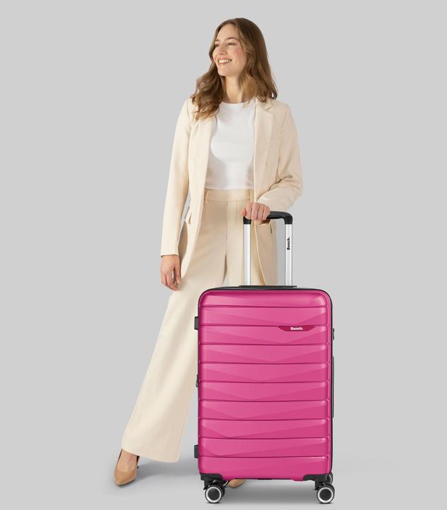 Produktbild Bench Paris 4 Rollen Trolley M 66 cm mit Dehnfalte (74 l, L (90 - 115l))