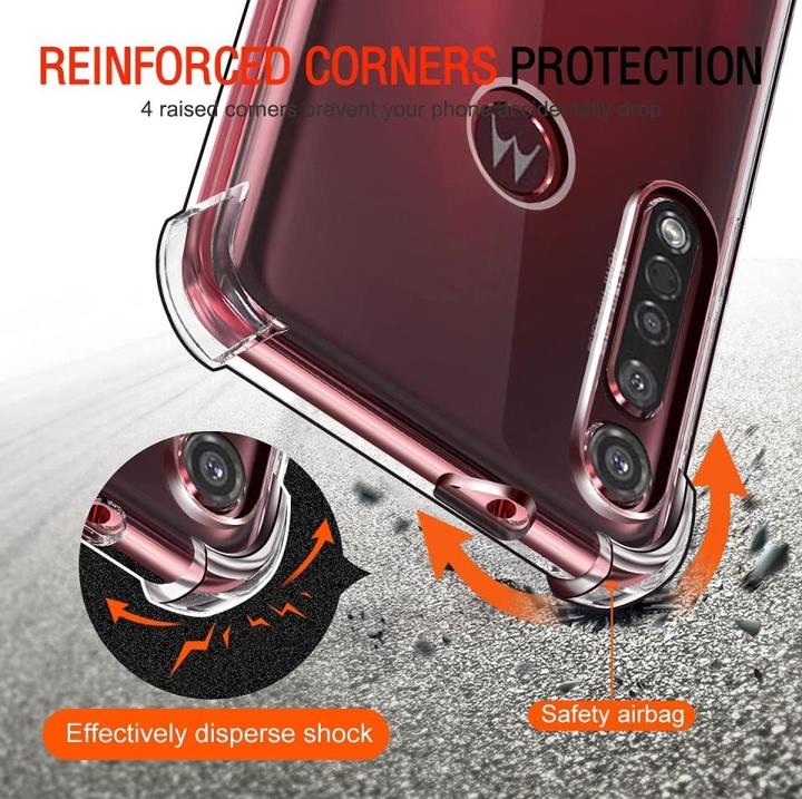 Image du produit Screenguard Motorola Moto G8 Plus Housse Crystal Soft Airbag Bumper (Motorola Moto G8 Plus)