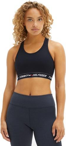 Actual product image Tommy Hilfiger Women's tape racer bra, medium intensity (XS)