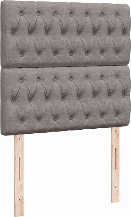 Image du produit VidaXL Bo x lit de saut avec matelas 90 x 200 cm Tissu (90 x 200 cm, 90 x 200 cm)
