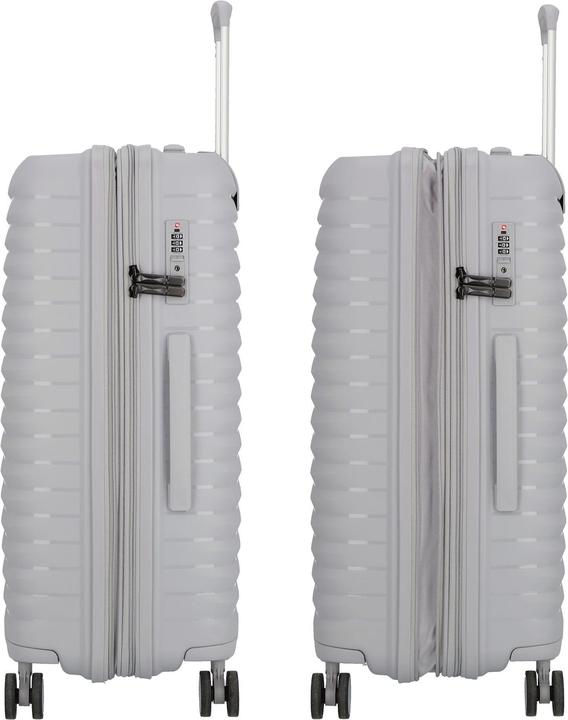 Produktbild D&N Travel Line 4500 4 Rollen Kofferset 3-teilig mit Dehnfalte (205 l)