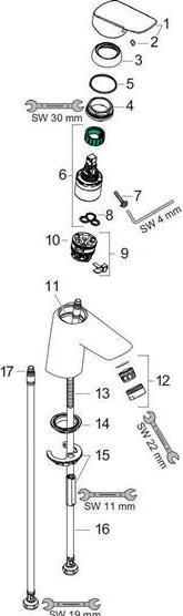 Produktbild hansgrohe Logis Chrom