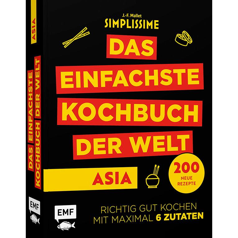 Thumbnail - Simplissime – Das einfachste Kochbuch der Welt: Asiatische Küche, Ratgeber von Jean-Francois Mallet