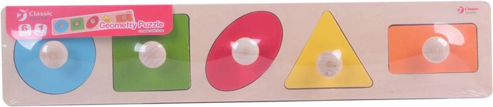 Image du produit Classic World Puzzle de la géométrie (6 pièces)