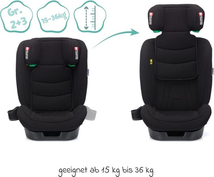 Produktbild Fillikid Kindersitze 15-36 kg Kindersitz Elli Pro i-Size ab 3 Jahre - 12 Jahre (100 (Kindersitzerhöhung, ECE R129/i-Size Norm)