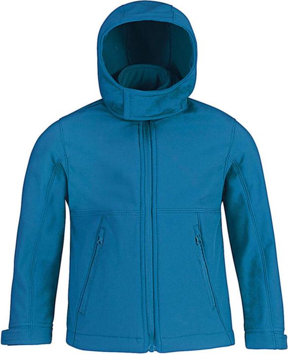Produktbild B&C Softshell-Hoodie für Kinder (104, 116, 128, 140, 152, 158, 164, 170)
