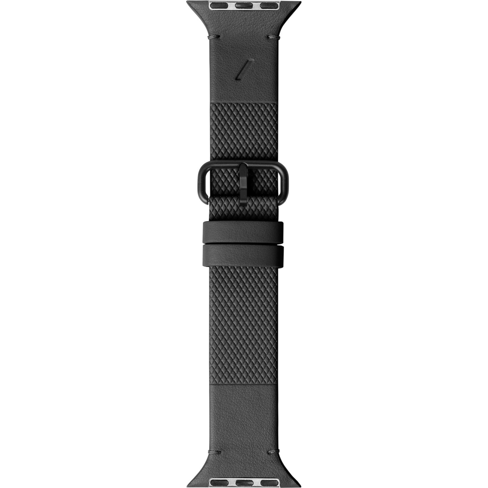 Native Union ReClassic Strap (42 mm, 44 mm, 45 mm, Leder, Edelstahl, Recyceltes Kunststoff, Recyceltes Polyester, Apple ...