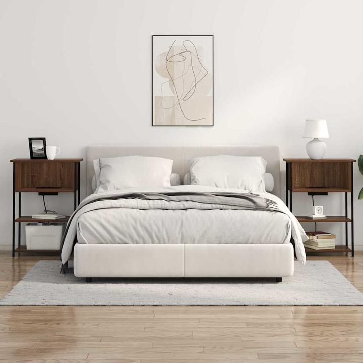 Actual product image vidaXL Bedside table (55 x 31 x 76 cm)